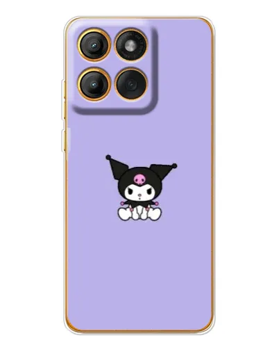 Чехол для Motorola MOTO G86 с картинкой «Kuromi — фиолетовый минимализм» Чехол для Motorola MOTO G86 с картинкой «Kuromi — фиолетовый минимализм»