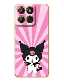 Чехол для Motorola MOTO G86 с картинкой «Мелоди — цветочный стиль»
