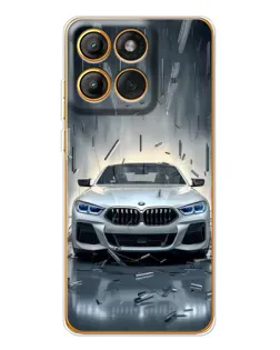 Чехол для Motorola MOTO G86 с картинкой «BMW в свете фар» Чехол для Motorola MOTO G86 с картинкой «BMW в свете фар»