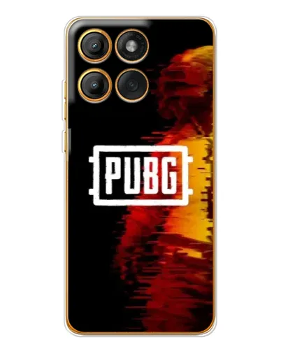 Чехол для Motorola MOTO G86 с картинкой «Яркий логотип PUBG» Чехол для Motorola MOTO G86 с картинкой «Яркий логотип PUBG»