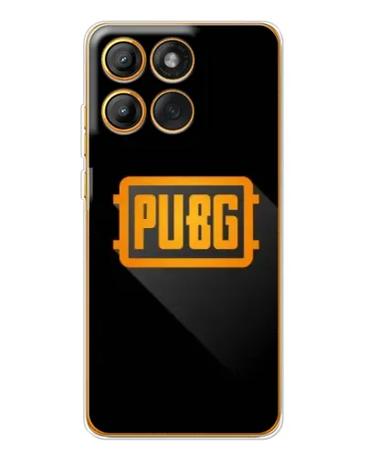 Чехол для Motorola MOTO G86 с картинкой «PUBG — рамка лого» Чехол для Motorola MOTO G86 с картинкой «PUBG — рамка лого»