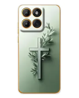 Чехол для Motorola MOTO G86 с картинкой «Оливковая ветвь»