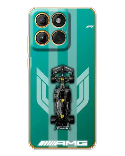 Чехол для Motorola MOTO G86 с картинкой «Mercedes AMG Petronas»
