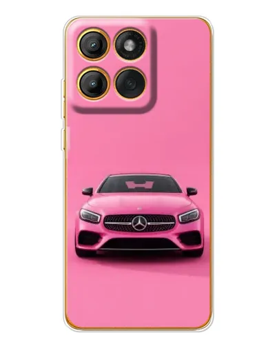 Чехол для Motorola MOTO G86 с картинкой «Розовый Mercedes AMG» Чехол для Motorola MOTO G86 с картинкой «Розовый Mercedes AMG»