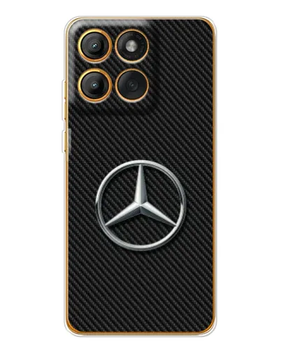 Чехол для Motorola MOTO G86 с картинкой «Карбоновый Mercedes стиль» Чехол для Motorola MOTO G86 с картинкой «Карбоновый Mercedes стиль»