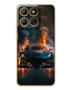 Чехол для Motorola MOTO G86 с картинкой «Lamborghini дымная эстетика» Чехол для Motorola MOTO G86 с картинкой «Lamborghini дымная эстетика»