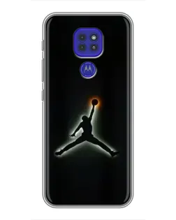 Чехол для Motorola MOTO G9 Play с картинкой «Jordan Gradient Logo» Чехол для Motorola MOTO G9 Play с картинкой «Jordan Gradient Logo»