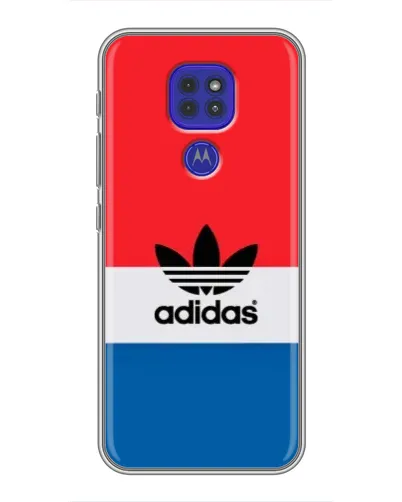 Чехол для Motorola MOTO G9 Play с картинкой «Ретро блоки Adidas» Чехол для Motorola MOTO G9 Play с картинкой «Ретро блоки Adidas»