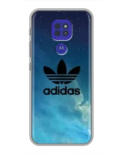 Чехол для Motorola MOTO G9 Play с картинкой «Adidas Stone Logo»