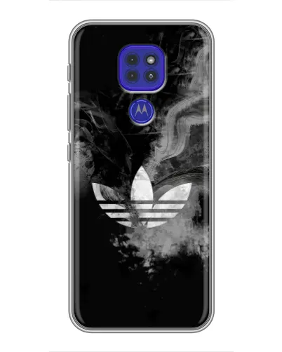 Чехол для Motorola MOTO G9 Play с картинкой «Абстрактный дым Adidas» Чехол для Motorola MOTO G9 Play с картинкой «Абстрактный дым Adidas»
