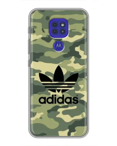 Чехол для Motorola MOTO G9 Play с картинкой «Милитари стиль Adidas» Чехол для Motorola MOTO G9 Play с картинкой «Милитари стиль Adidas»