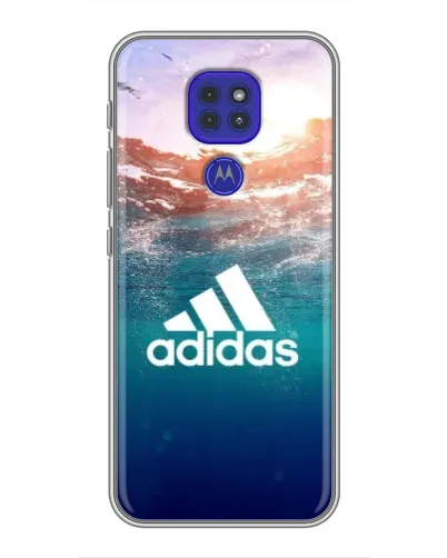 Чехол для Motorola MOTO G9 Play с картинкой «Океанская глубина адидас» Чехол для Motorola MOTO G9 Play с картинкой «Океанская глубина адидас»