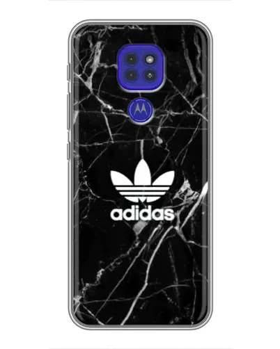 Чехол для Motorola MOTO G9 Play с картинкой «Белый мрамор Adidas» Чехол для Motorola MOTO G9 Play с картинкой «Белый мрамор Adidas»
