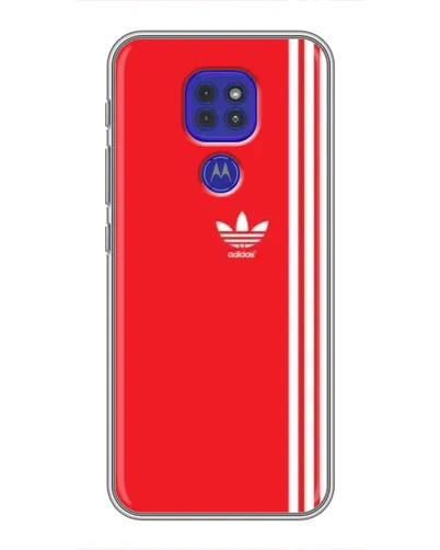 Чехол для Motorola MOTO G9 Play с картинкой «Красный минимализм Adidas» Чехол для Motorola MOTO G9 Play с картинкой «Красный минимализм Adidas»