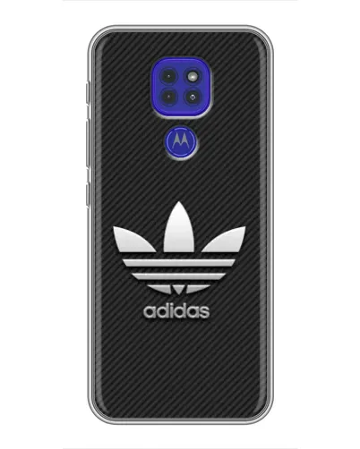 Чехол для Motorola MOTO G9 Play с картинкой «Adidas Карбоновая текстура» Чехол для Motorola MOTO G9 Play с картинкой «Adidas Карбоновая текстура»