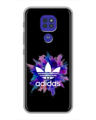 Чехол для Motorola MOTO G9 Play с картинкой «Взрыв красок Adidas» Чехол для Motorola MOTO G9 Play с картинкой «Взрыв красок Adidas»