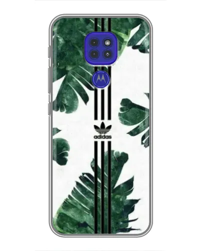 Чехол для Motorola MOTO G9 Play с картинкой «Пальмовые листья адидас» Чехол для Motorola MOTO G9 Play с картинкой «Пальмовые листья адидас»