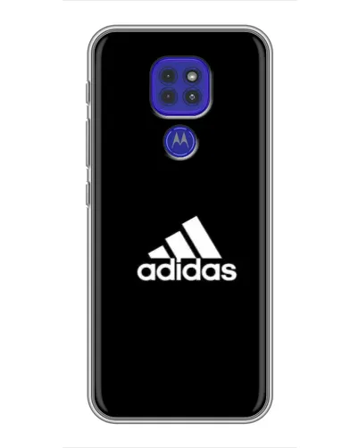Чехол для Motorola MOTO G9 Play с картинкой «Черная классика Adidas» Чехол для Motorola MOTO G9 Play с картинкой «Черная классика Adidas»