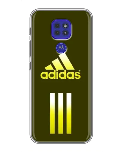 Чехол для Motorola MOTO G9 Play с картинкой «Оливковый градиент Adidas» Чехол для Motorola MOTO G9 Play с картинкой «Оливковый градиент Adidas»