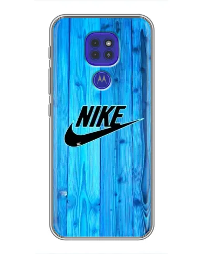 Чехол для Motorola MOTO G9 Play с картинкой «Голубое дерево Nike»
