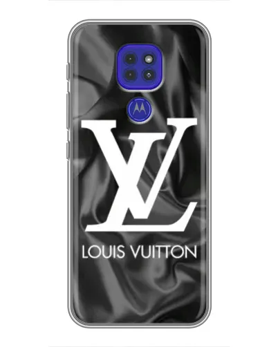 Чехол для Motorola MOTO G9 Play с картинкой «Шелковый Louis Vuitton»