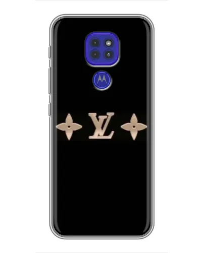 Чехол для Motorola MOTO G9 Play с картинкой «Louis Vuitton — минимализм»