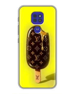 Чехол для Motorola MOTO G9 Play с картинкой «Мороженое от LV»