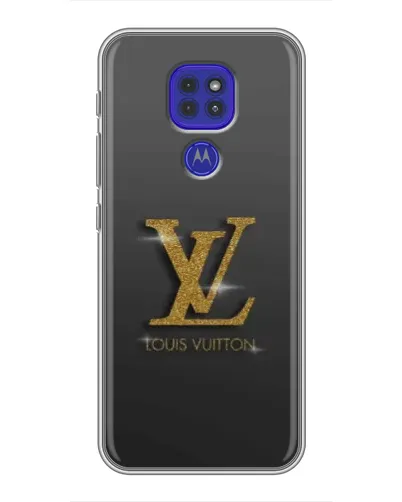 Чехол для Motorola MOTO G9 Play с картинкой «Градиент Louis Vuitton»