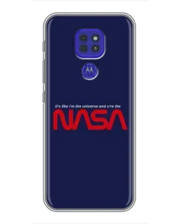 Чехол для Motorola MOTO G9 Play с картинкой «NASA — глубокий космос»