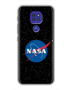 Чехол для Motorola MOTO G9 Play с картинкой «NASA — звездное небо»