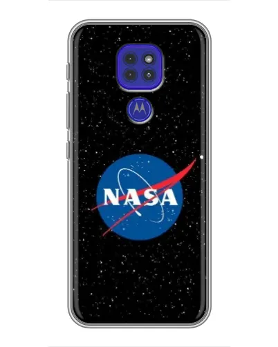 Чехол для Motorola MOTO G9 Play с картинкой «NASA — звездное небо»