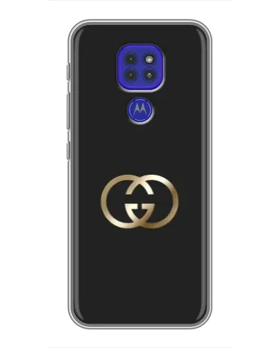 Чехол для Motorola MOTO G9 Play с картинкой «Минимализм Gucci»