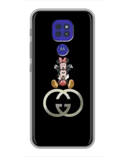 Чехол для Motorola MOTO G9 Play с картинкой «Минни Маус на лого» Чехол для Motorola MOTO G9 Play с картинкой «Минни Маус на лого»