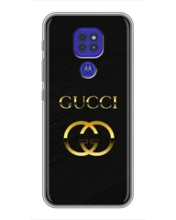 Чехол для Motorola MOTO G9 Play с картинкой «Золотой логотип Gucci» Чехол для Motorola MOTO G9 Play с картинкой «Золотой логотип Gucci»