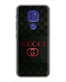 Чехол для Motorola MOTO G9 Play с картинкой «Gucci — стеганый черный» Чехол для Motorola MOTO G9 Play с картинкой «Gucci — стеганый черный»