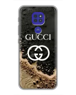 Чехол для Motorola MOTO G9 Play с картинкой «Gucci — песчаные дюны» Чехол для Motorola MOTO G9 Play с картинкой «Gucci — песчаные дюны»