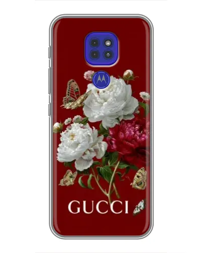 Чехол для Motorola MOTO G9 Play с картинкой «Gucci —  сад»
