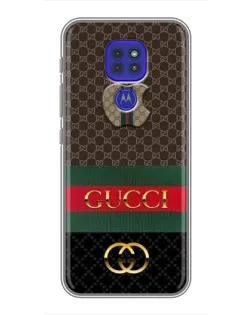 Чехол для Motorola MOTO G9 Play с картинкой «Gucci — брендированный десерт» Чехол для Motorola MOTO G9 Play с картинкой «Gucci — брендированный десерт»