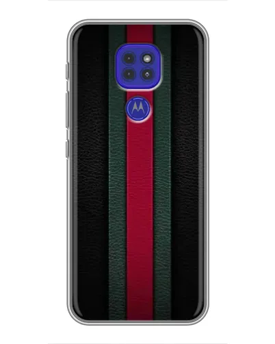 Чехол для Motorola MOTO G9 Play с картинкой «Gucci — неоновая линия»