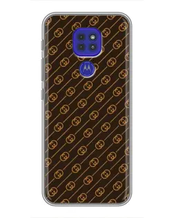 Чехол для Motorola MOTO G9 Play с картинкой «Gucci — золотые диагонали» Чехол для Motorola MOTO G9 Play с картинкой «Gucci — золотые диагонали»