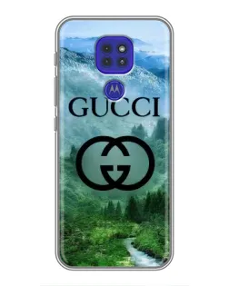 Чехол для Motorola MOTO G9 Play с картинкой «Gucci — горный пейзаж» Чехол для Motorola MOTO G9 Play с картинкой «Gucci — горный пейзаж»