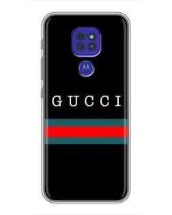 Чехол для Motorola MOTO G9 Play с картинкой «Gucci — красный пояс» Чехол для Motorola MOTO G9 Play с картинкой «Gucci — красный пояс»