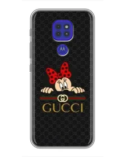 Чехол для Motorola MOTO G9 Play с картинкой «Минни Маус Gucci — черный» Чехол для Motorola MOTO G9 Play с картинкой «Минни Маус Gucci — черный»