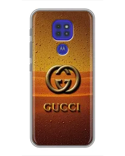 Чехол для Motorola MOTO G9 Play с картинкой «Gucci — солнечный градиент» Чехол для Motorola MOTO G9 Play с картинкой «Gucci — солнечный градиент»