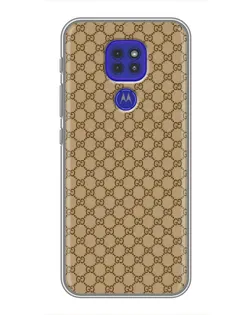 Чехол для Motorola MOTO G9 Play с картинкой «Gucci — классический беж» Чехол для Motorola MOTO G9 Play с картинкой «Gucci — классический беж»