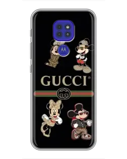 Чехол для Motorola MOTO G9 Play с картинкой «Gucci — герои Disney и монограмма» Чехол для Motorola MOTO G9 Play с картинкой «Gucci — герои Disney и монограмма»