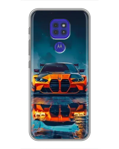 Чехол для Motorola MOTO G9 Play с картинкой «BMW — золотая эмблема» Чехол для Motorola MOTO G9 Play с картинкой «BMW — золотая эмблема»