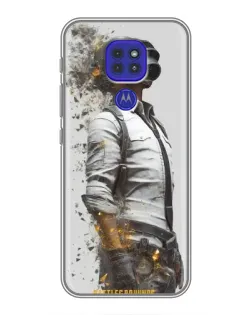 Чехол для Motorola MOTO G9 Play с картинкой «PUBG — боец в пыли» Чехол для Motorola MOTO G9 Play с картинкой «PUBG — боец в пыли»