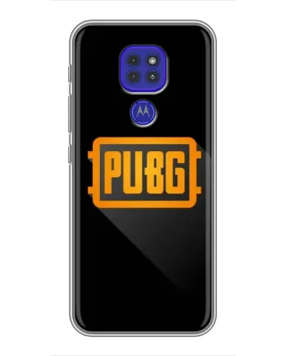 Чехол для Motorola MOTO G9 Play с картинкой «PUBG — рамка лого» Чехол для Motorola MOTO G9 Play с картинкой «PUBG — рамка лого»