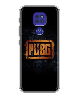Чехол для Motorola MOTO G9 Play с картинкой «PUBG — золотой логотип» Чехол для Motorola MOTO G9 Play с картинкой «PUBG — золотой логотип»